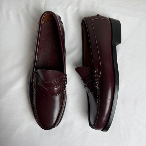 Dexter Other - Dexter Penny Leather Loafer Men7/Women9 Burgundy Handmade Old Money Quiet Luxury